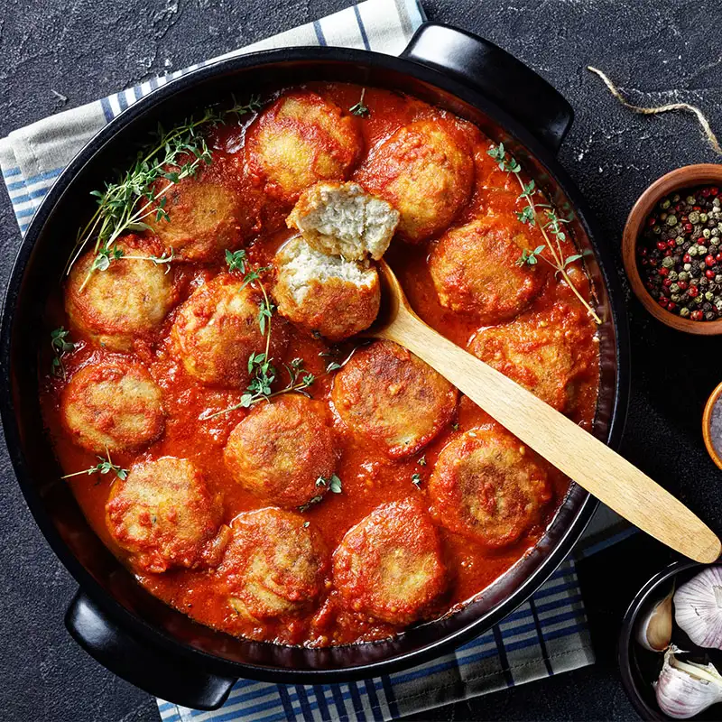 Boulette de poisson bassamoise