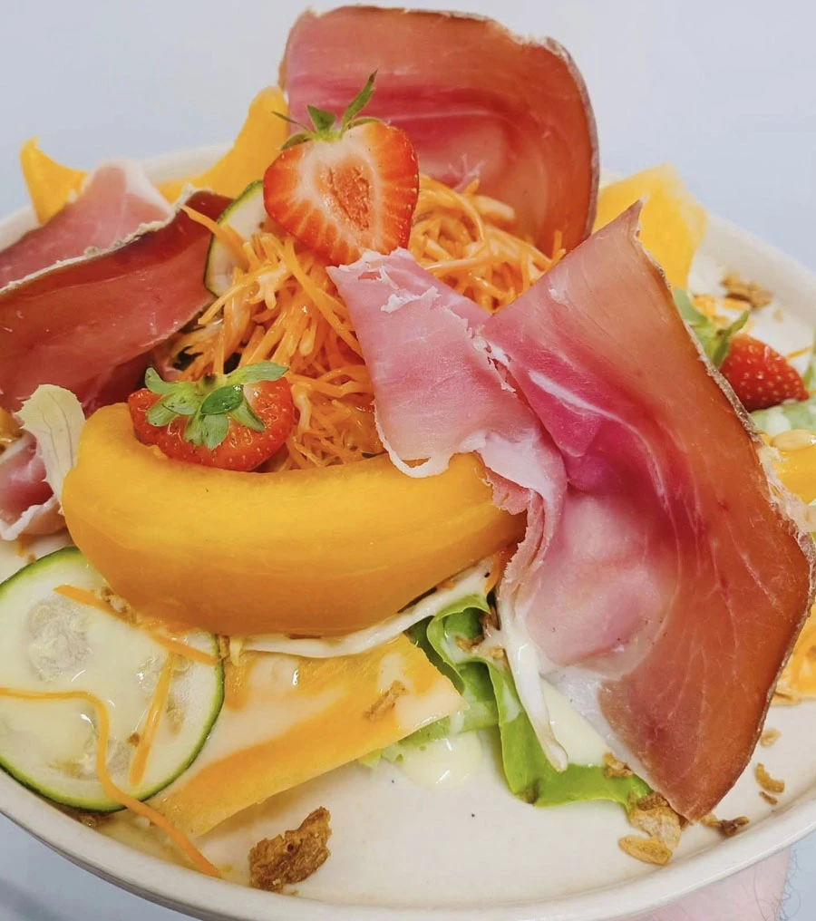 Salade fraîcheur exotique