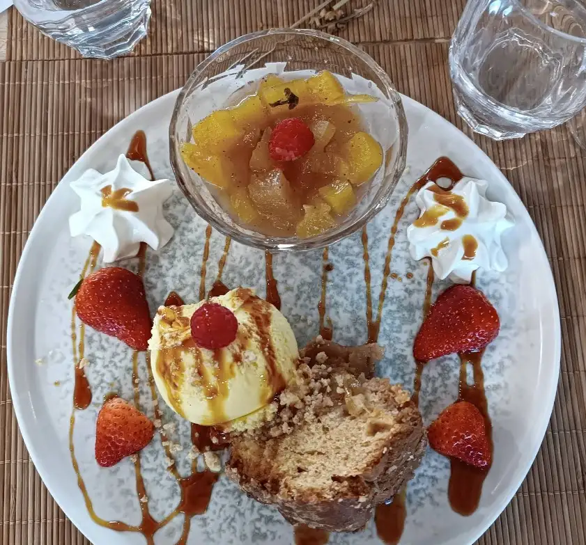 Brioche perdue à la mangue